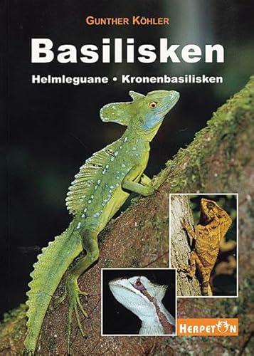 Basilisken Helmleguane Kronenbasilisken. Lebensweise Pflege Zucht. von Herpeton Verlag